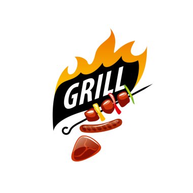Barbekü partisi logosu