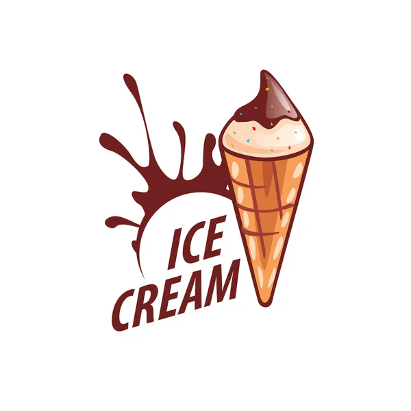 Logo ice cream — Stock Vector