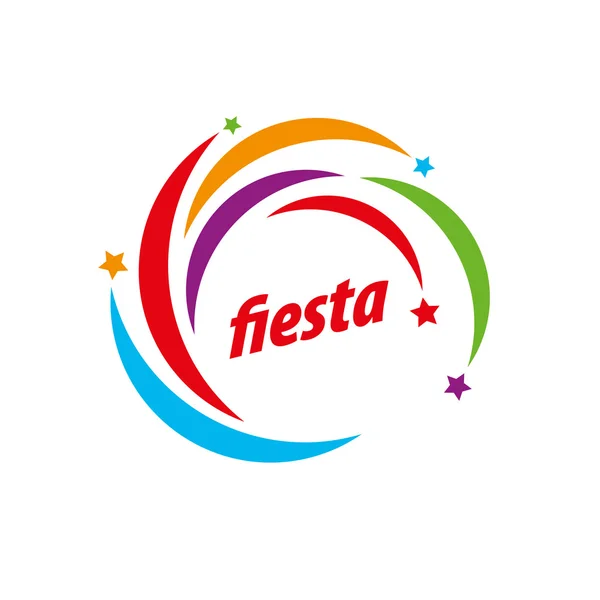 休日のベクトルのロゴ — ストックベクタ