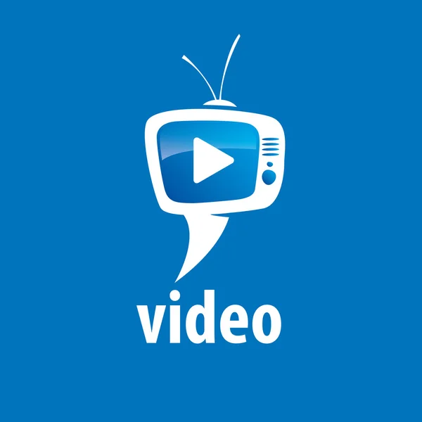 Logo vektör tv — Stok Vektör