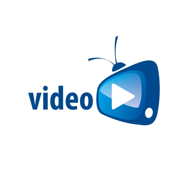 Vector logo tv — Stock Vector