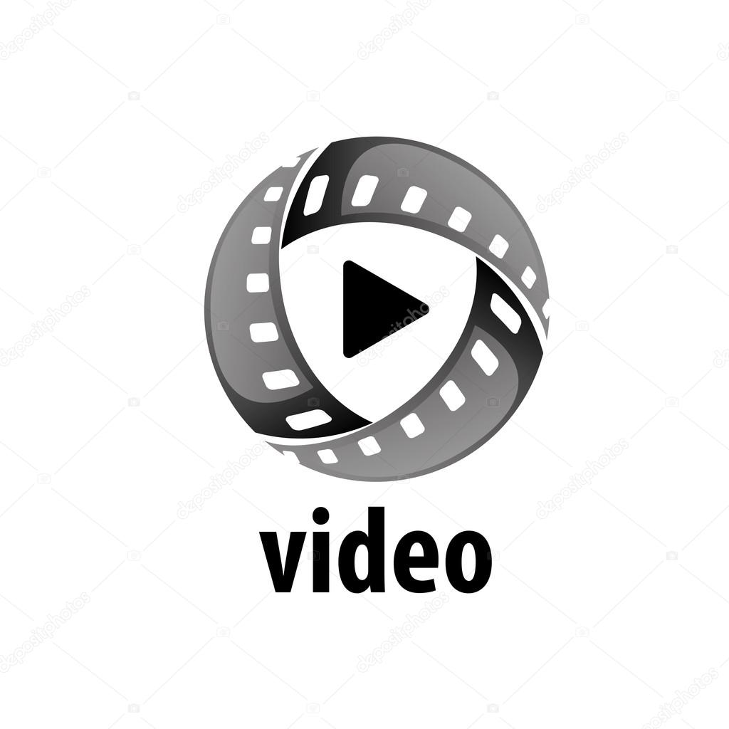 Logo design template films. Vector illustration of icon