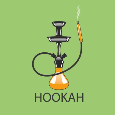 vektör logo nargile