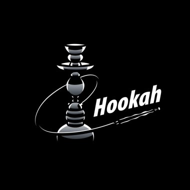 vektör logo nargile