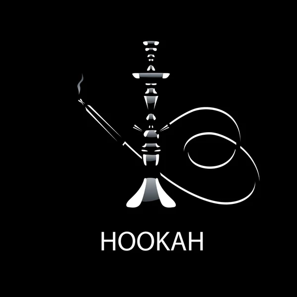 Vector logo hookah — Stock Vector