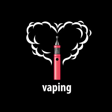 vektör logo elektronik sigara