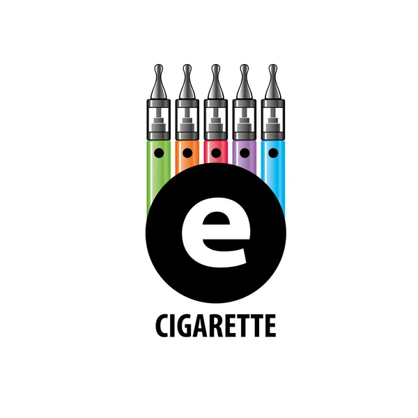 Logo vectoriel cigarette électronique — Image vectorielle