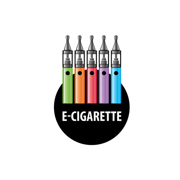 Logo vectoriel cigarette électronique — Image vectorielle