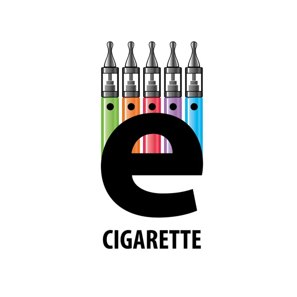 Logo vectoriel cigarette électronique — Image vectorielle