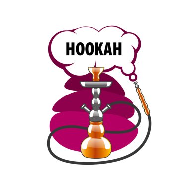 vektör logo nargile