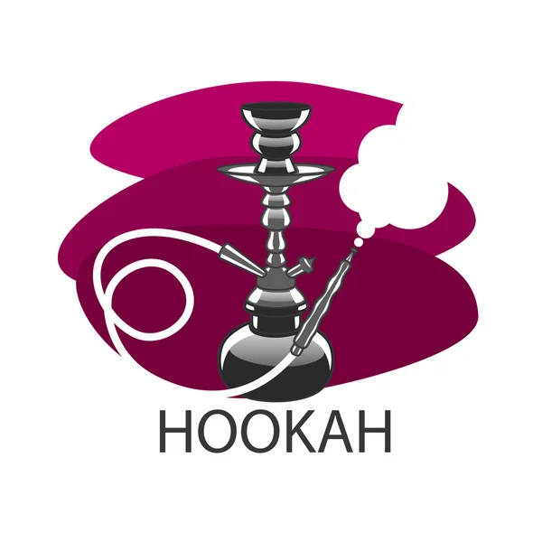 Vector logo hookah — Stock Vector