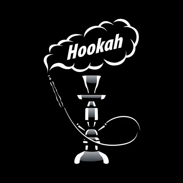 Vector logo hookah — Stock Vector