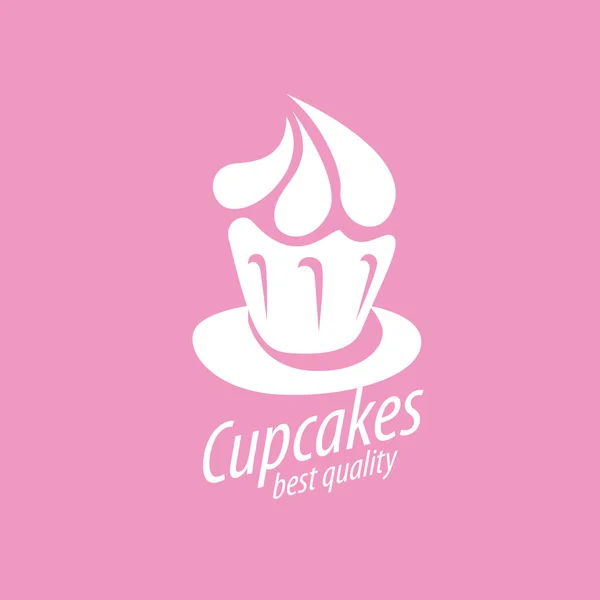 Gâteau logo vectoriel — Image vectorielle