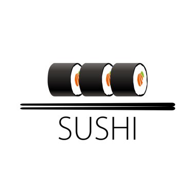 Suşi logo vektör