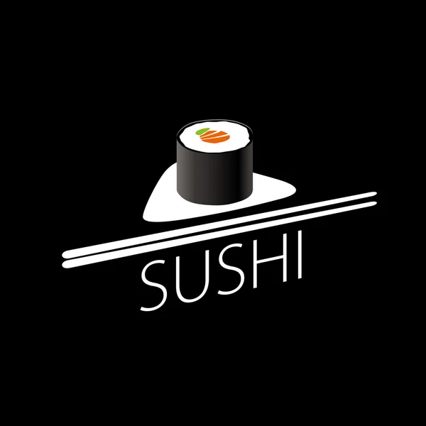 Logo Vector Sushi - Stok Vektor