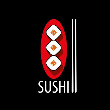 Suşi logo vektör