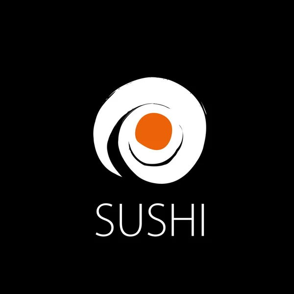 Logo Vector Sushi — Vettoriale Stock