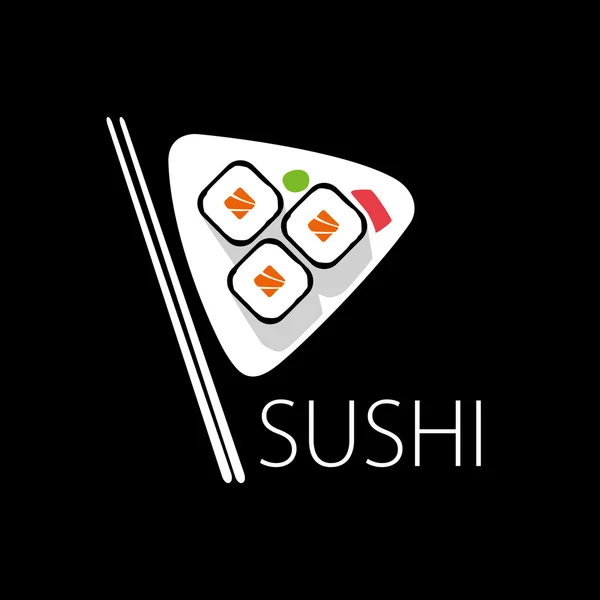 Vector Sushi logotyp — Stock vektor