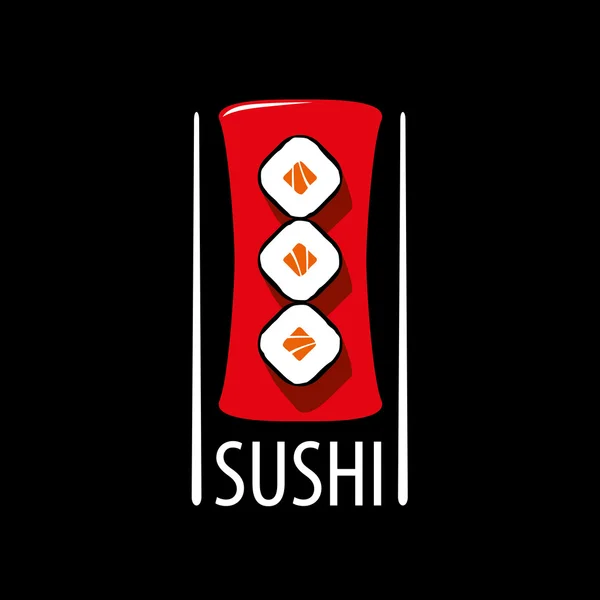 Logotipo do sushi vetorial — Vetor de Stock