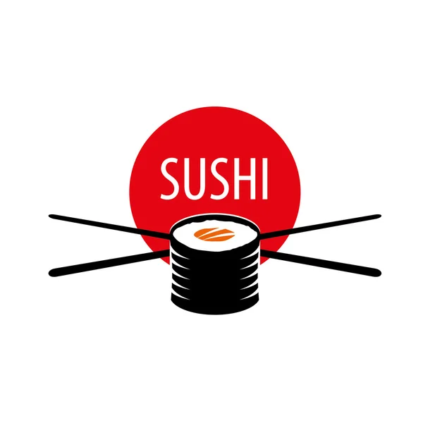 Logo Vector Sushi — Vettoriale Stock