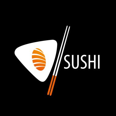 Suşi logo vektör