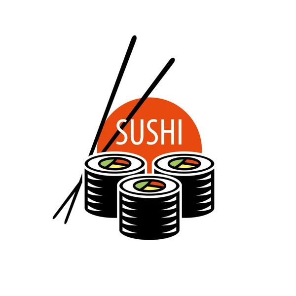 Vektorsushi-Logo — Stockvektor