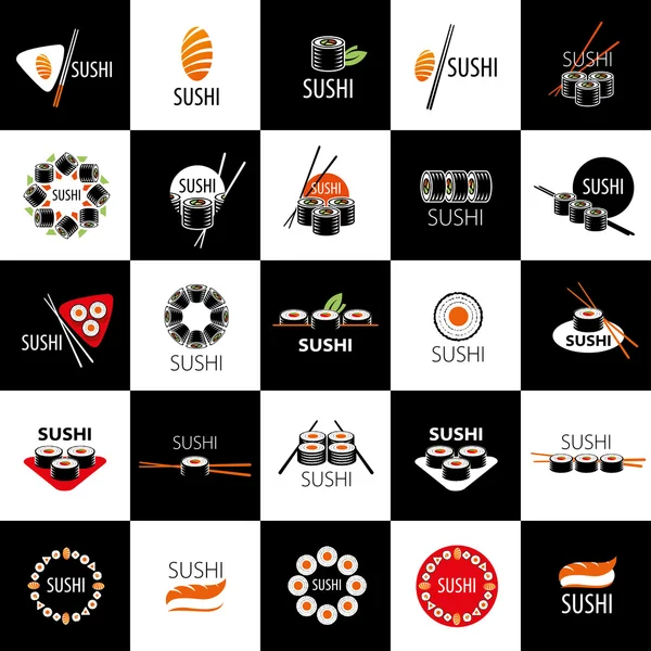 Vector sushi logo — Stock Vector