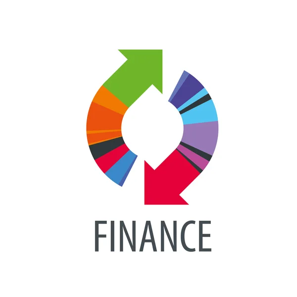 Vector logo Financiën — Stockvector