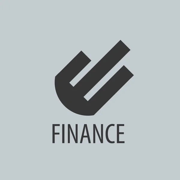 Vektorové logo Finance — Stockový vektor