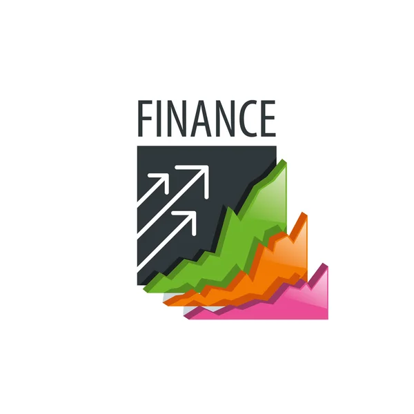 Vektorové logo Finance — Stockový vektor