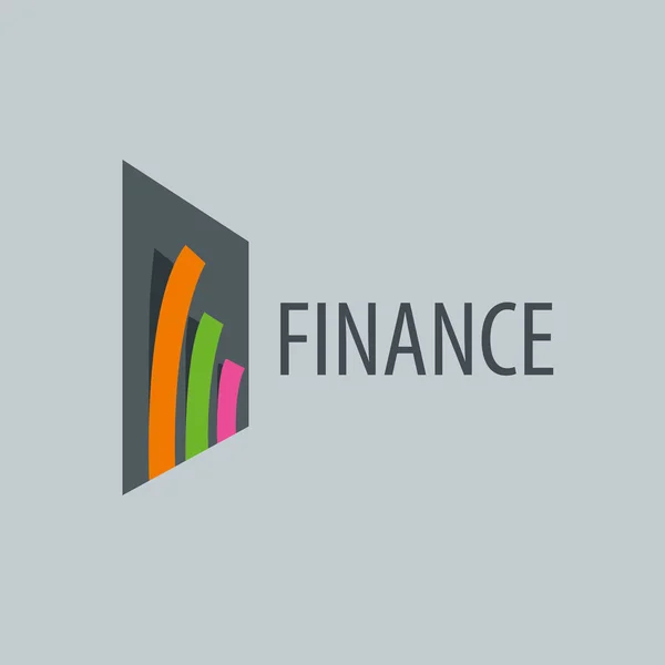 Vector logo Financiën — Stockvector