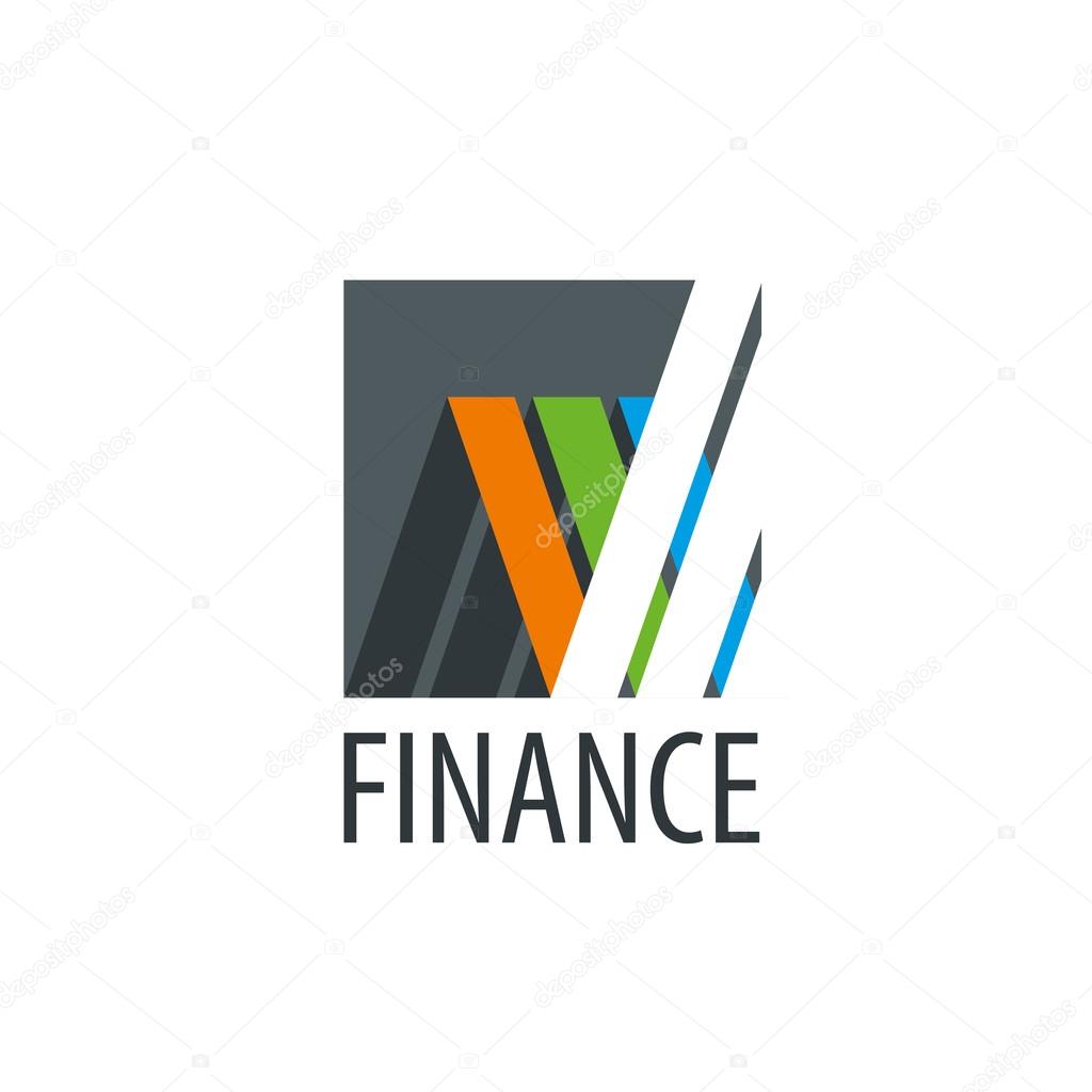 Finance logo design template. Vector illustration of icon