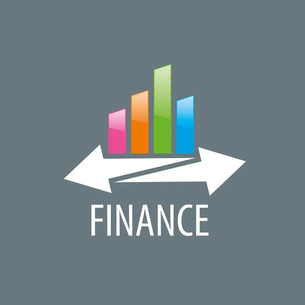 Vector logo Financiën — Stockvector