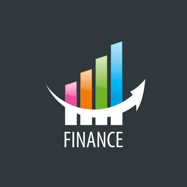 Vektorové logo Finance — Stockový vektor