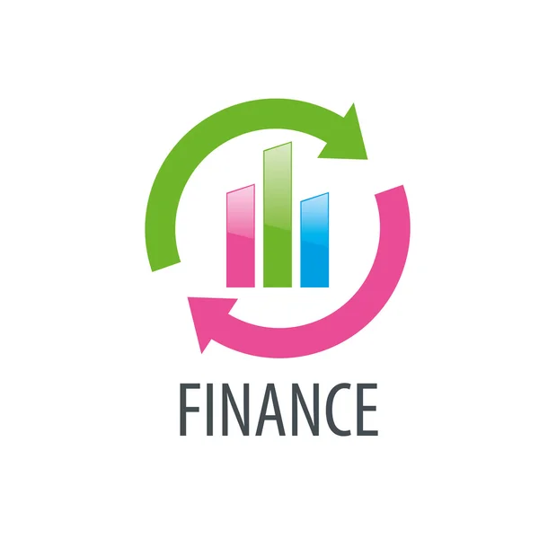 Vector logo Financiën — Stockvector