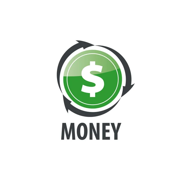 Vektor logo pénzt — Stock Vector