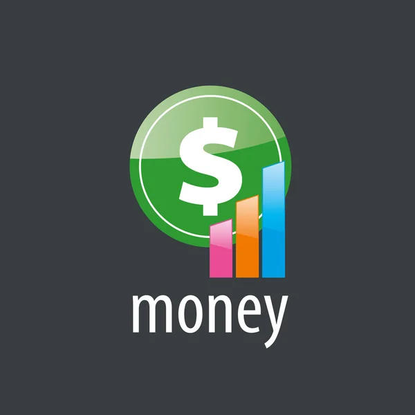 Διάνυσμα λογότυπο χρήματα — Διανυσματικό Αρχείο