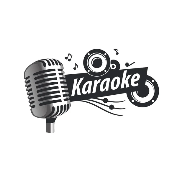 Wektor logo karaoke — Wektor stockowy