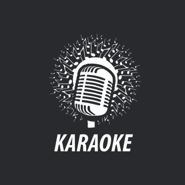 vektör logo karaoke
