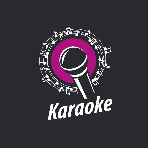 Logo vectoriel karaoké — Image vectorielle