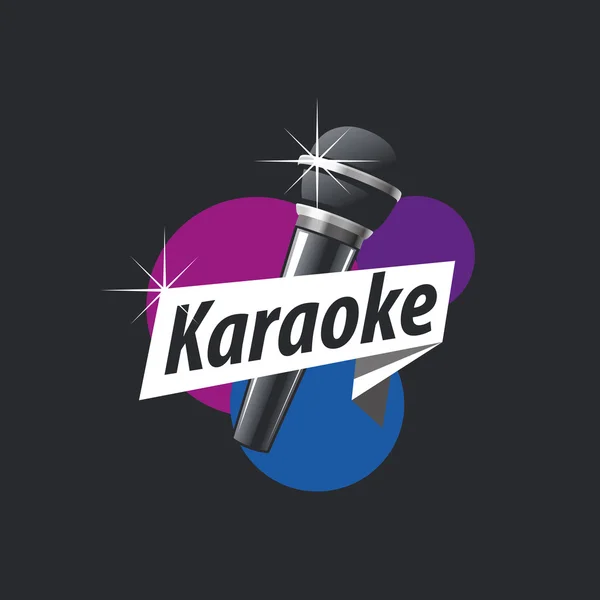 Logo vectoriel karaoké — Image vectorielle