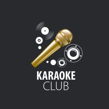 vektör logo karaoke