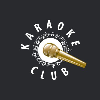 vektör logo karaoke