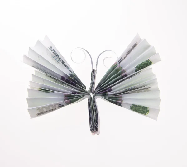 Kelebek şeklinde ruble — Stok fotoğraf