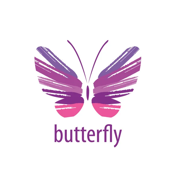 Logotipo da borboleta vetorial —  Vetores de Stock