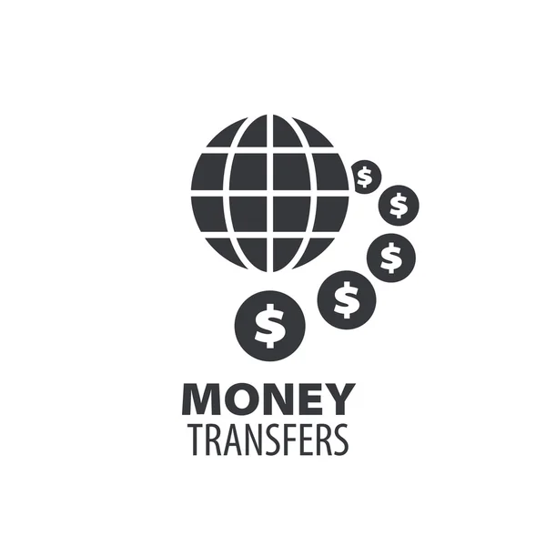 Vector logo remittances — Stock Vector