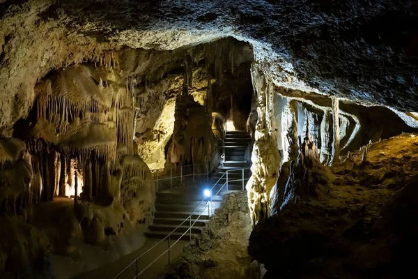 Ruta Turística Largo Cueva Mármol República Crimea Ucrania Octubre 2020 — Foto de Stock
