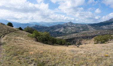 Karadağ Doğa Koruma Alanı Kırım Cumhuriyeti, Ukrayna 'da. 6 Ekim 2020.