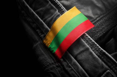 Litvanya bayrağı şeklinde koyu renk giysiler giyin.