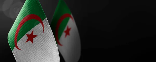 Національний прапор Алжиру на білому тлі — стокове фото